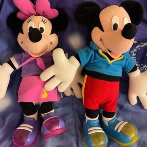 Disney Mickey and Minnie collectible toys
